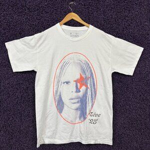 Beyoncé Red Starred Eye Cowboy Carter Live Country T-Shirt M